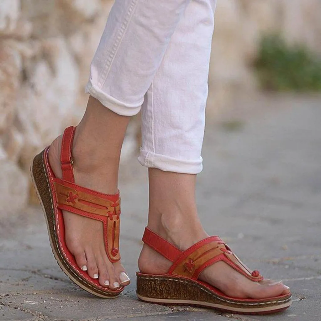

mokingtop Women Sandals Fashion Gladiator Sandals For Women Summer Shoes Female Flat Sandals Rome Style Cross Tied Shoes #g30