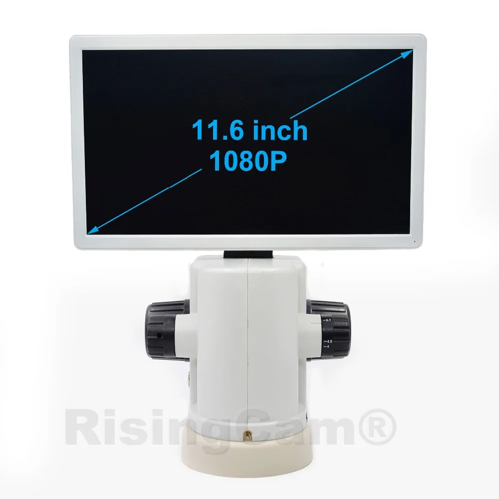 1080P 60fps Panasonic CMOS микроскоп камера 11 6 дюймовый ЖК экран цифровой видео зум стерео