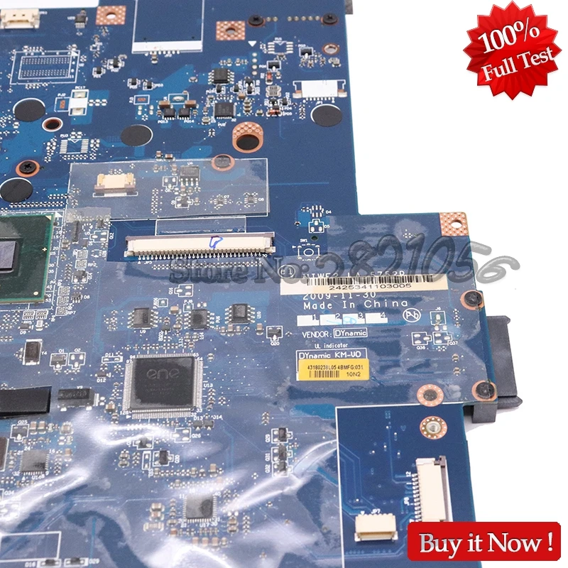 Материнская плата NOKOTION для ноутбука Lenovo G560 Z560 NIWE2 материнская Rev: 1 0 DDR3 HM55 UMA