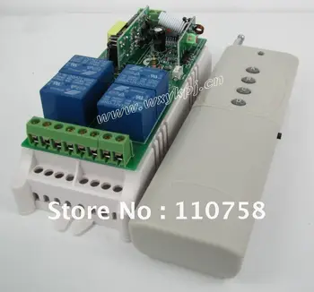 

NEW Factory Price 3000M High-power AC 85V~250V RF 4 CH Wide Voltage Multi-Function Wireless Remote Control Switch