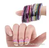10pcs Nail Striping Tape Metallic Yarn Line 3d Nail Art Tool Color Rolls Nail Decals DIY Nail Tips Sticker Decoration ► Photo 3/6