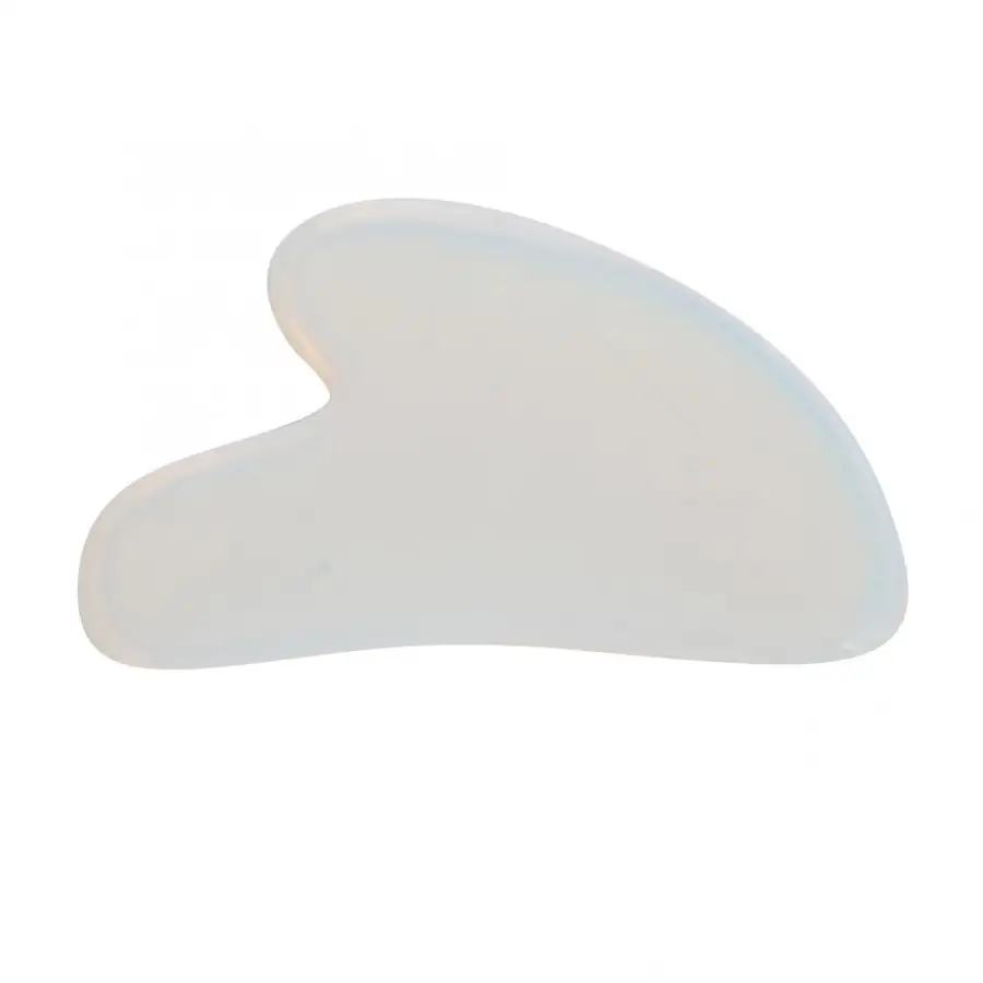 Массажер для лица Натуральный опал скребок пластина для тела Guasha доска массажер для лица инструмент для ухода за здоровьем инструмент для подтяжки лица