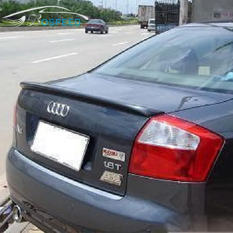 Car-Styling Accessories Carbon Fiber Rear Spoiler Wing Fit For Audi A4B6 Spoiler Wing 1