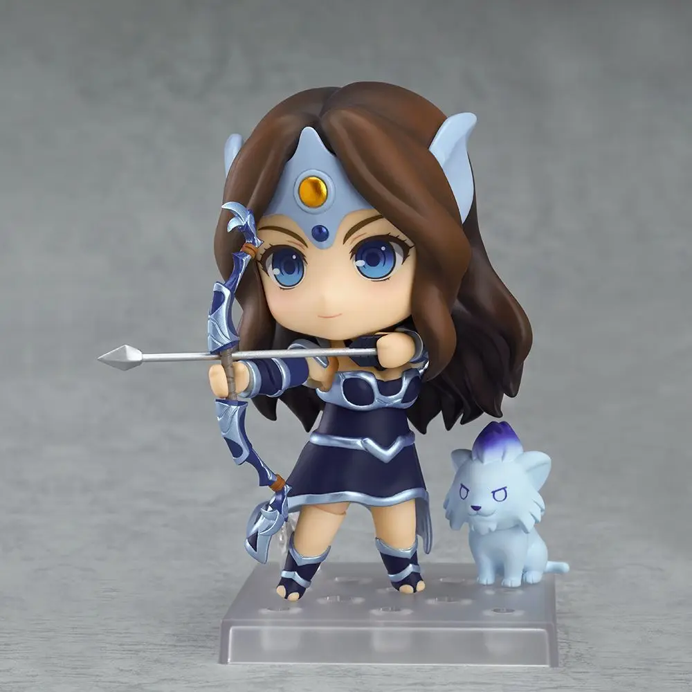DOTA 2 Mirana 614 Nendoroid PVC Action font b Figures b font Collectible Model Kids font