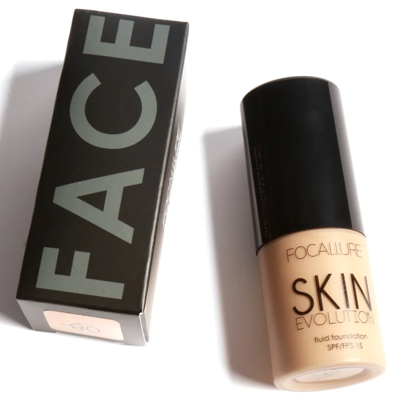 

Focallure Face Foundation Base Makeup Liquid BB Cream Concealer 30ML Oil Control BB Cream Primer Face Contour Nude Foundation