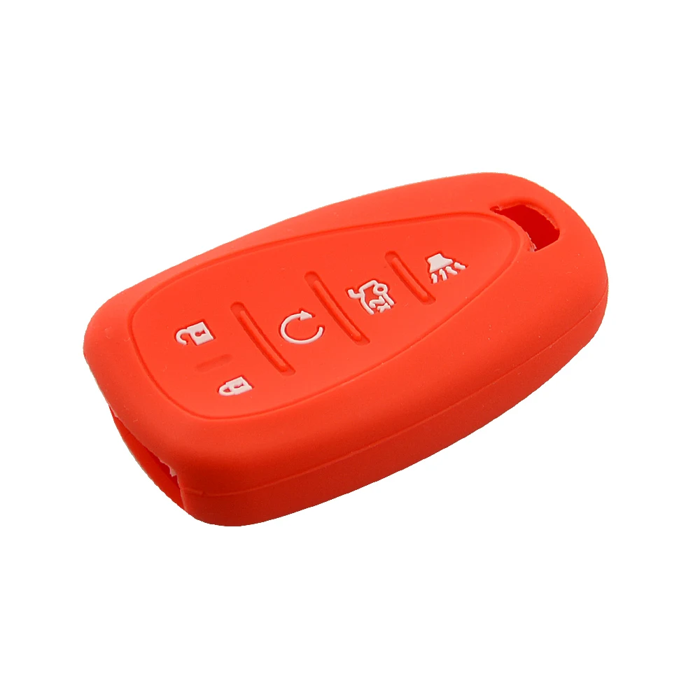 5 buttons silicone car key for Chevrolet 2