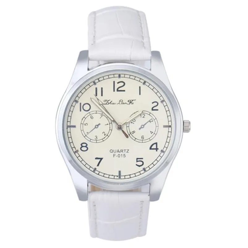 New Listing Mens watches top brand luxury watch band leather Analog Quartz Wrist Watch clock Sport Casual relojes hombre M16 (2)