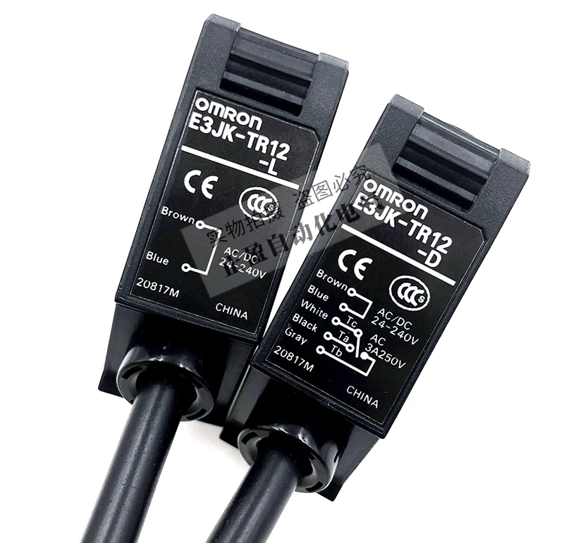 

Genuine OMRON Optoelectronic Switch E3JK-TR12-C -D -L Replaces the original E3JK-5DM1 5DM2