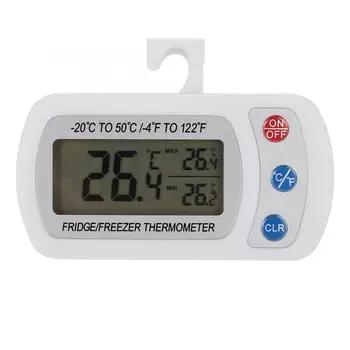 

Hot Hygrometer Kitchen Large LCD Refrigerator Fridge Freezer Digital Thermometer with Adjustable Stand/Hanger Thermostat