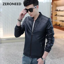 Бренд Zeroneed, кожаная мотоциклетная куртка, брендовая, роскошная, модная, кожаная куртка, Мужская верхняя одежда, мужские пальто, искусственная кожа, Куртка De Couro, пальто 109