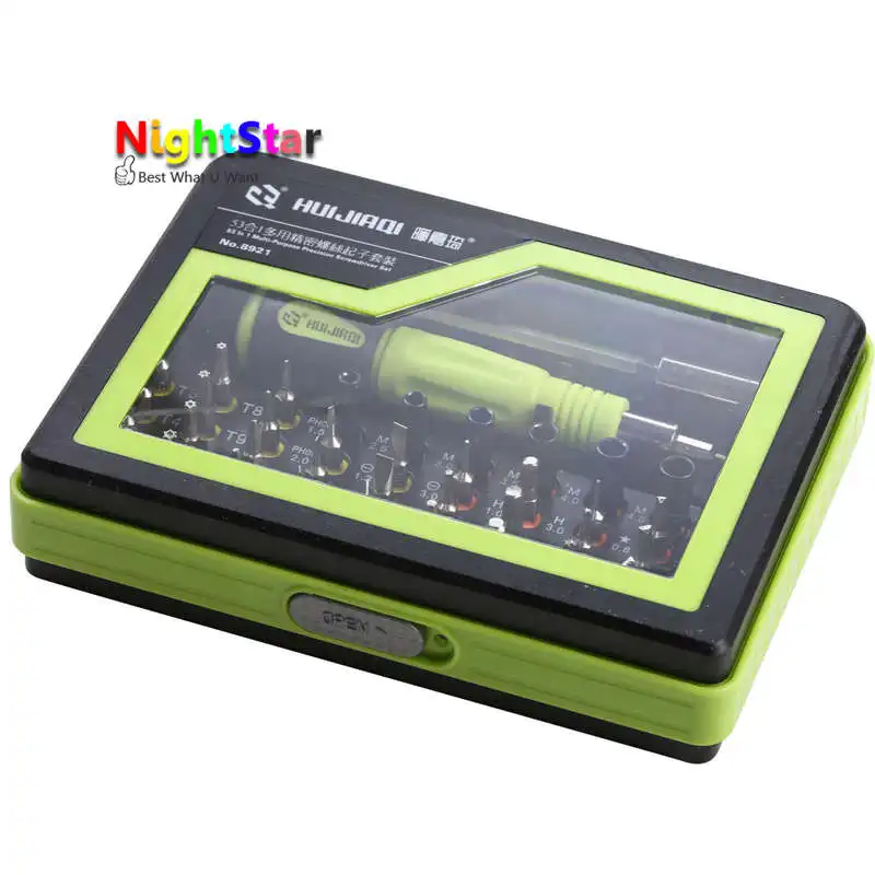 

53 in1 Multi-Bit Screwdriver Set Precision Torx Tweezer Set Cell Phone Repair Tool For Household tools