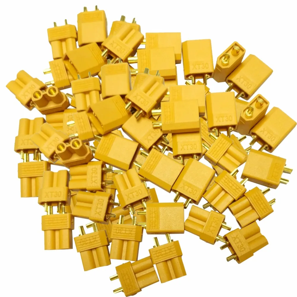 

400pcs(200 Pairs) Above XT30 Male Female Bullet Connector Update Plug For RC Plane Lipo Battery RC Quadcopter FPV