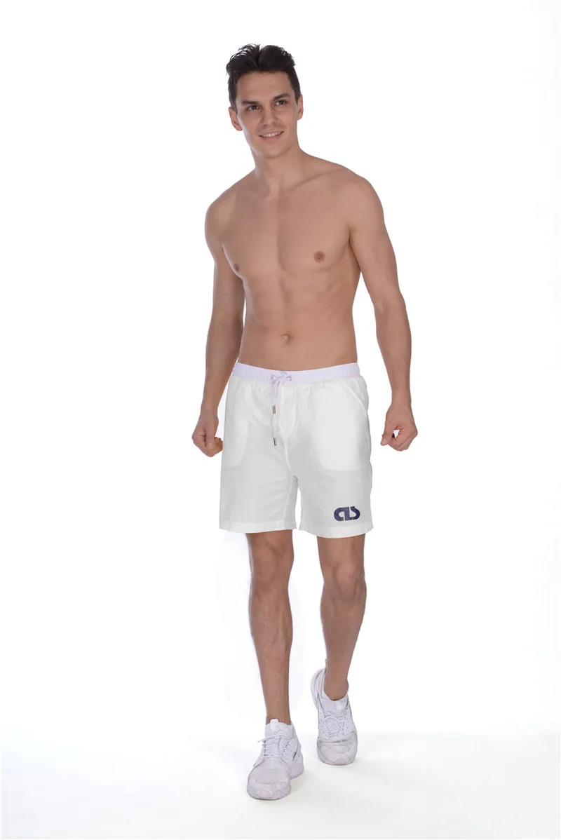 Новые летние модные Для мужчин спортивные Пляжные шорты бодибилдинг Sexy штаны Мужские Шорты для купания Фитнес короткие Jogger шорты homme masculino