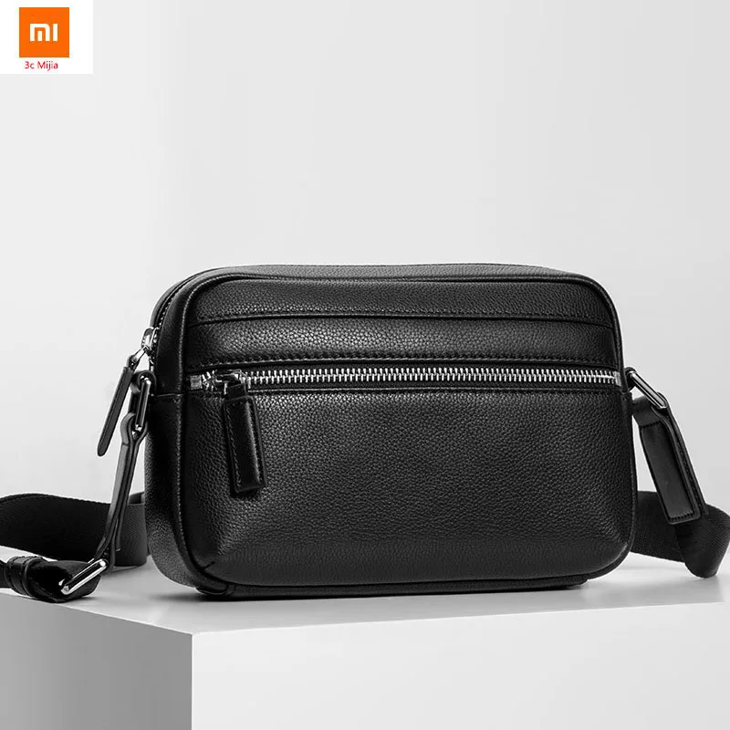 

Xiaomi VLLICON Head Layer Cowhide Light Simple Shoulder Slant Bag Basic Commuting Simple And Portable Leisure Business