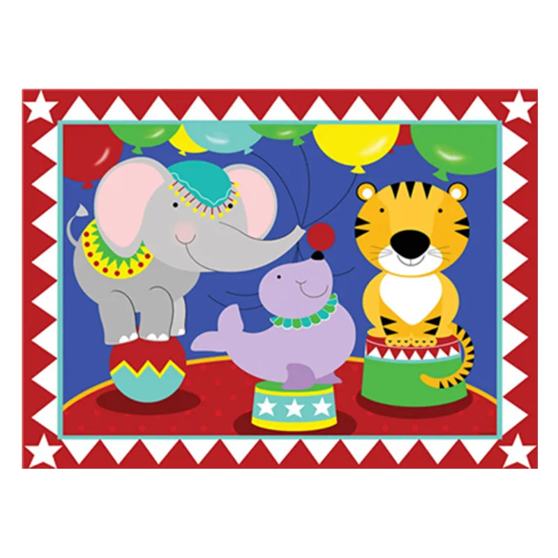 

Diamond painting / cross stitch DIY cartoon animal diamond embroidery round diamond / home decoration