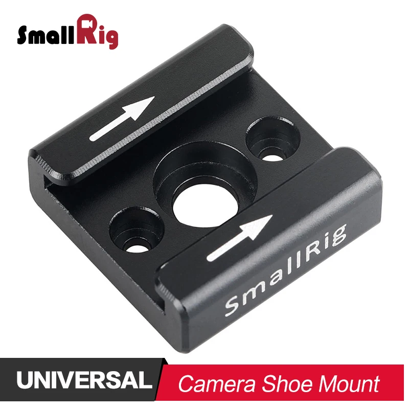 Adaptar com 1 e 4 Furos de Rosca para Monitor Monitor de Vídeo Flash de Luz Câmera Dslr Smallrig Sapato Frio Montar de Vídeo Apoio Micorphone 1241
