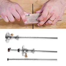 Règle de jauge de marquage de traçage du bois en acier inoxydable, outil de charpentier de traçage