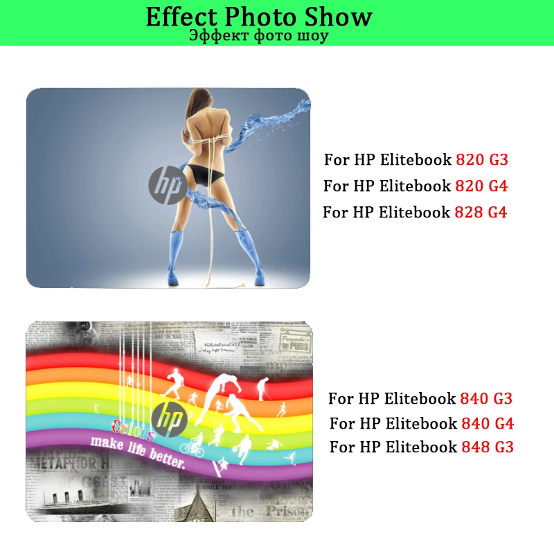 Чехол для ноутбука HP Elitebook 820 840 828 848 G3 G4 1050 G1 X360 1030 G2|Наклейки ноутбуков| |
