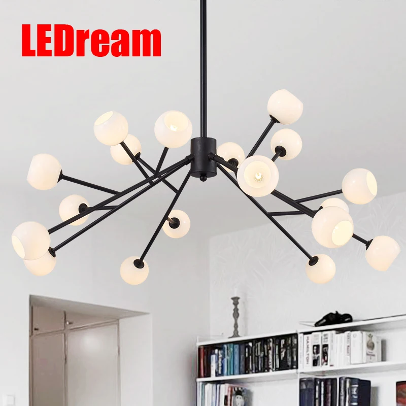 

Postmodern Europe type restoring ancient ways the cafe shop study lamp creative personality magic beans spider chandelier