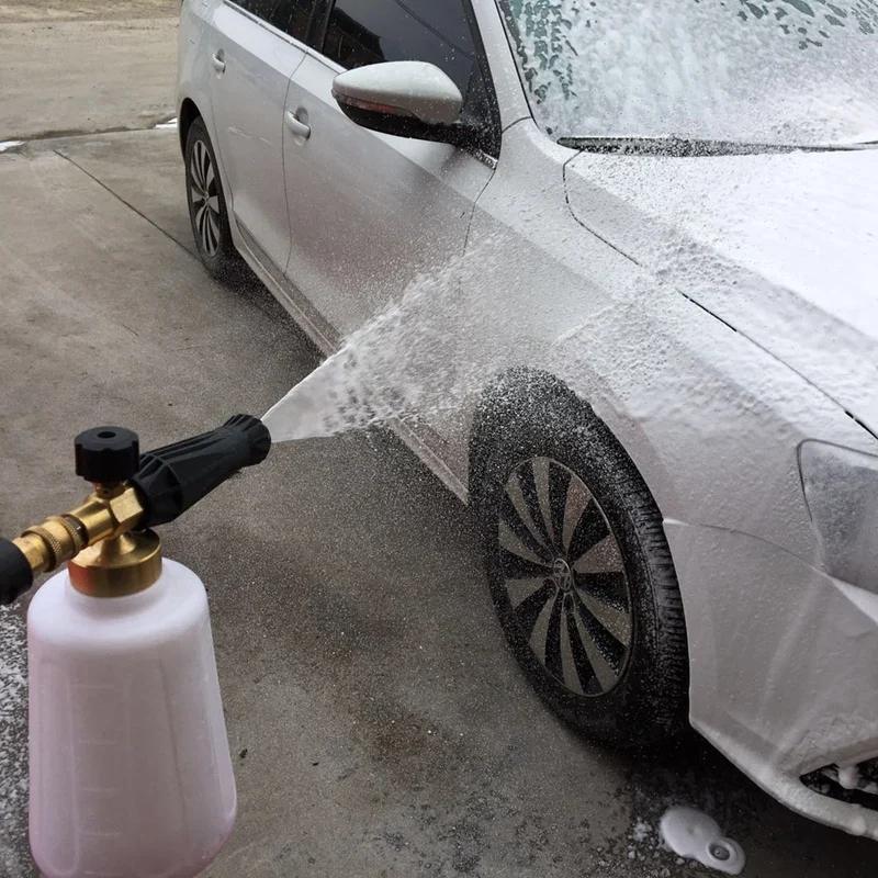 Pressure Washer Foam Cannon For Car Wash, Snow Foam Lance, Additional Orifice Nozzle 1.1Mm, 1/4 inch