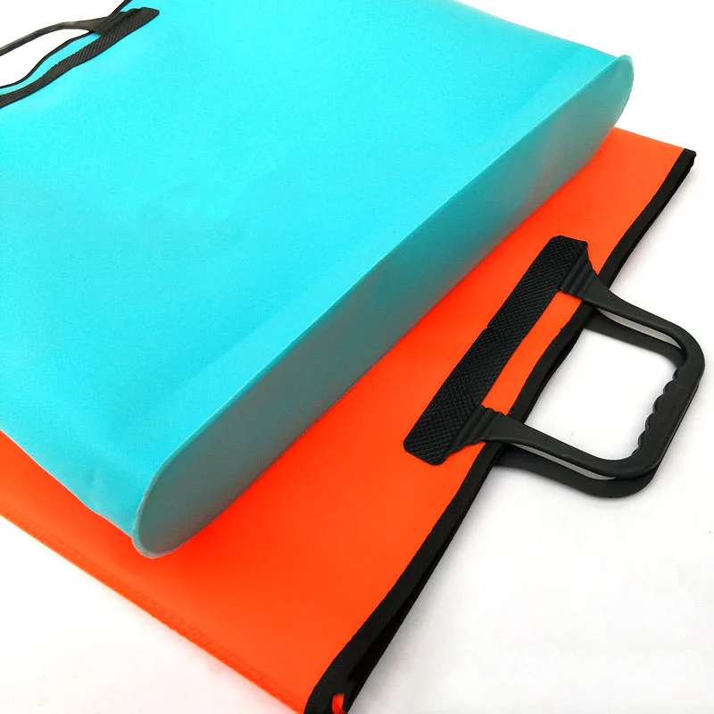 PureLeisure портативное складное ведро из ЭВА для рыбной воды с ручкой, герметичное рыболовное снаряжение, оранжевый, синий, сумка для снастей