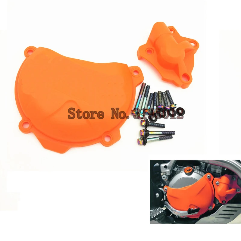 

Motorcycle Clutch Guard Water Pump Cover Protector For KTM SXF EXCF XCF XCFW SX-F EXC-F XC-F XCF-W 250 FREERIDE 350 2014 2015