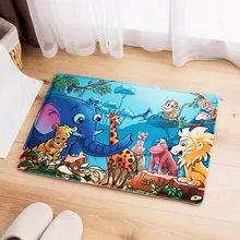 3D ковер, высокое качество, мультяшный пол, ковер для гостиной, прихожей, коврик для спальни, водопоглощающий, для ванной комнаты, alfombras 40x60