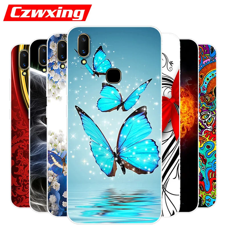 

Vivo V11i Case Vivo V11i Case Silicone TPU Soft Phone Case For Vivo V11i V 11i VivoV11i VivoV11 V11i Case Back Cover 6.3 Inch