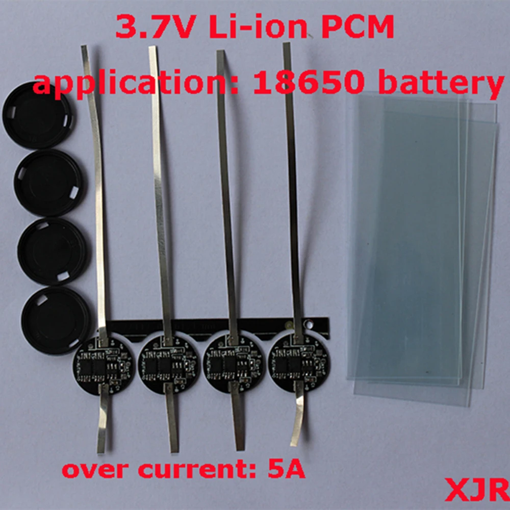 В 5 шт./партия S 1 s 5A 4,2 в lipo литий-полимерный BMS/PCM/PCB батарея защиты платы для 1 упаковка 18650 литий-ионный батарея ячейки