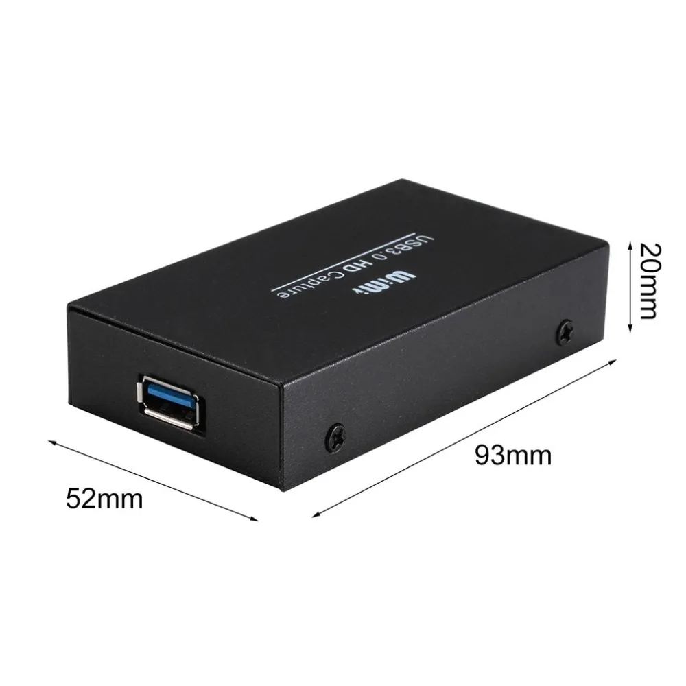 WIMI EC288 USB 3,0 HD 1080P 60Hz 16-бит захвата телефона игры встреча видео захвата коробка для OBS для XSplit видео ключ записи