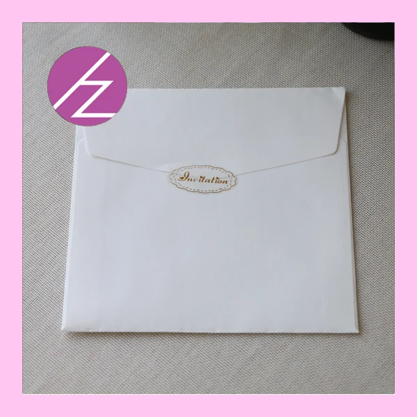 

10pcs white paper envelop match the Wedding Party Invitation Card
