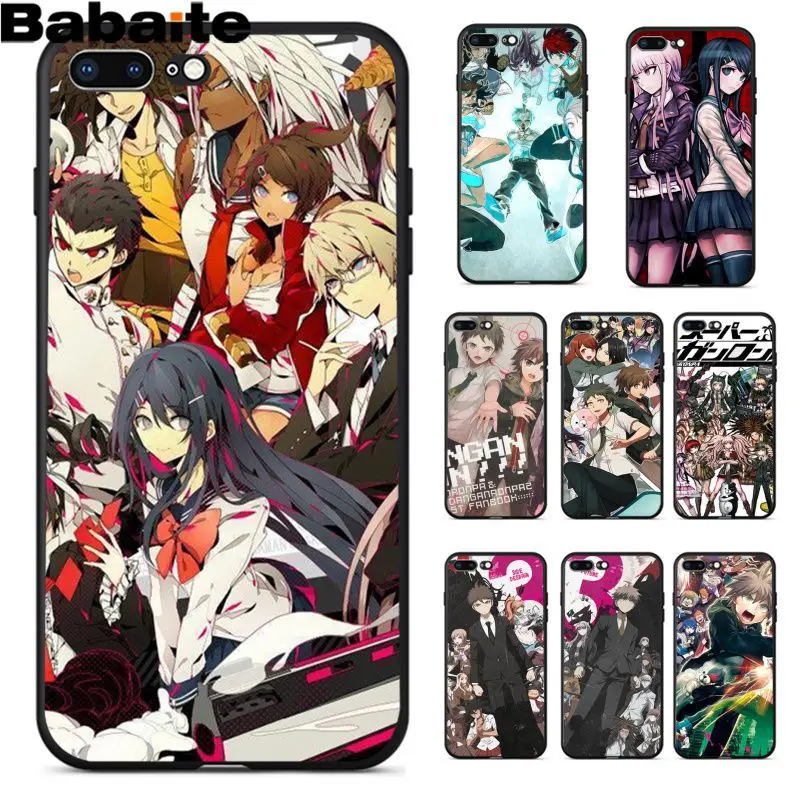

Babaite Danganronpa Monokuma New Arrived High Quality Luxury phone case for iPhone 8 7 6 6S Plus 5 5S SE XR X XS MAX Coque Shell