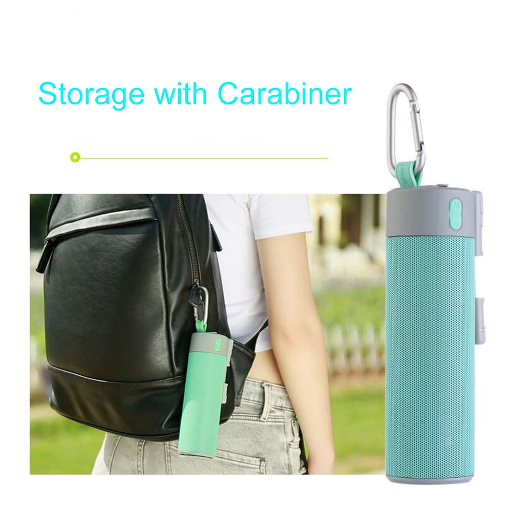 Wireless Bluetooth Speaker Portable Stereo Blutooth Speaker Computer Subwoofer Speaker With Boombox Mic TF Selfie Clamp