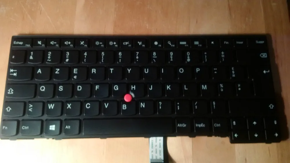 

News notebook Laptop keyboard for Lenovo FRU 04Y0873 FR french layout