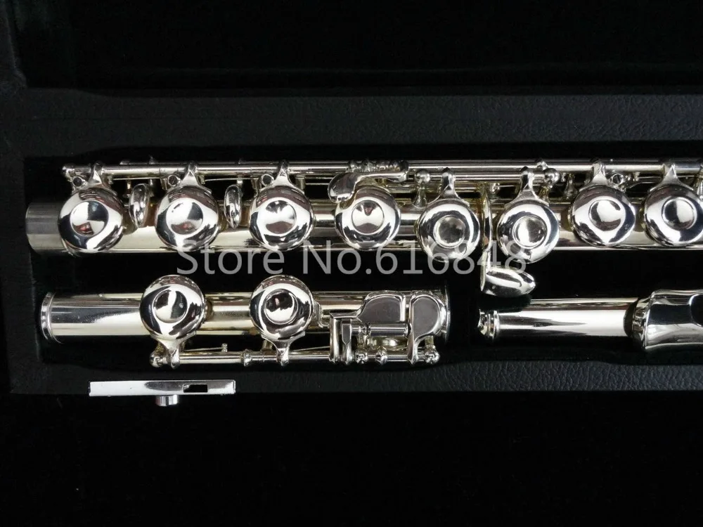 Флейта Muramatsu 1957 C Tune 16 клавиш с закрытыми отверстиями Cupronickel Посеребренная E Key