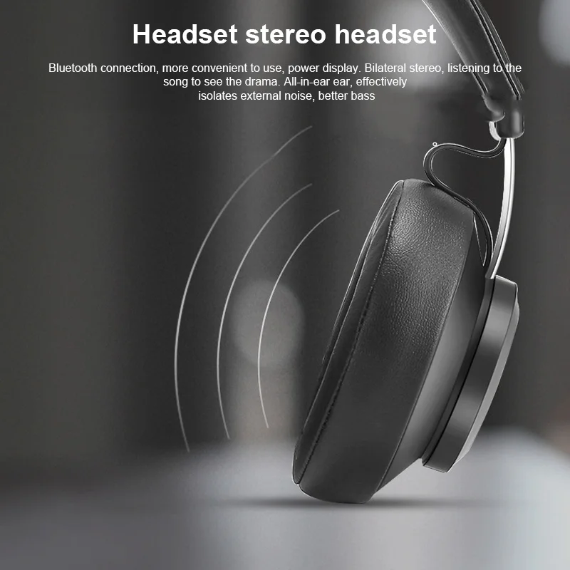 2019 Hot Bluedio Bluetooh Smart Headset Support Music Calling Battery Display Bluetooth5.0 Earphone For DOY