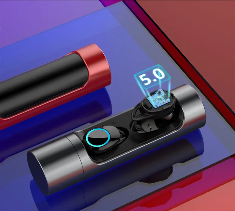 

X8 Bluetooth Earphone 5.0 Wireless Earphones Stereo Headset with Microphone IPX7 Waterproof Earbuds Touch Control
