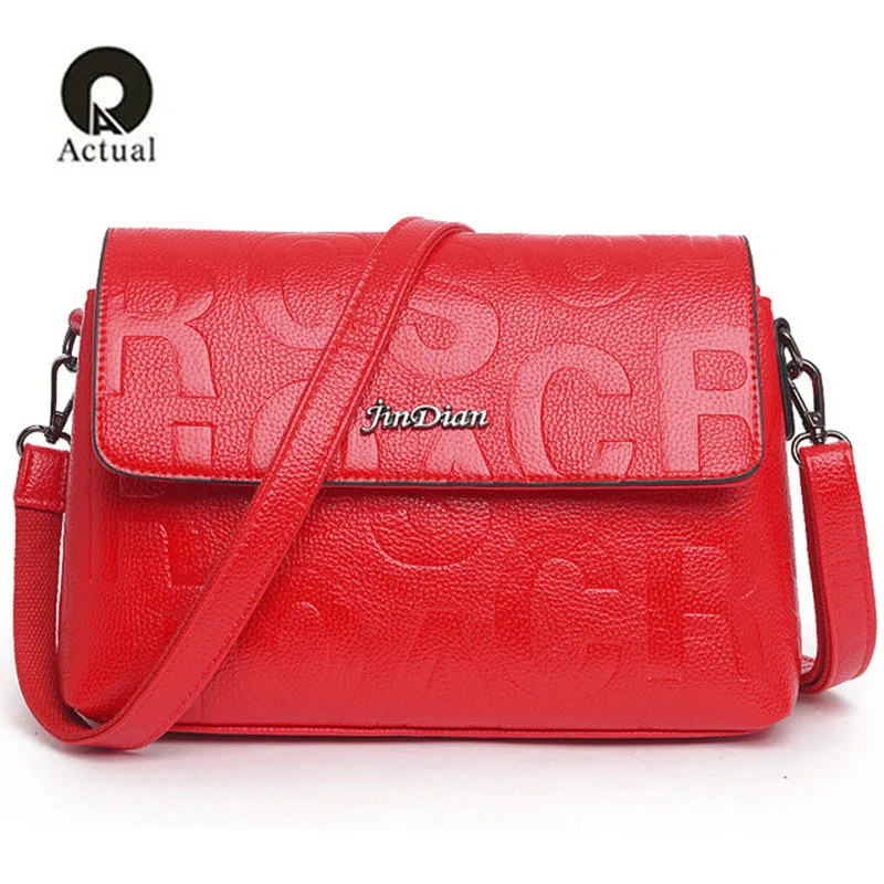 

Women's Leather Slant Single Shoulder Bag Spring and Summer 2019 New Women's Bag European and American Fashion Head Layer Cowhid