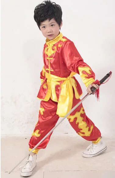 Kung fu uniform kungfu clothes for boy-9