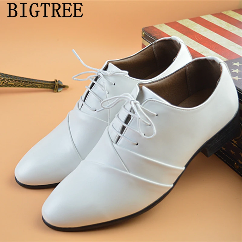 Mens White Dress Shoes Man Wedding Shoes Men 2020 Shoes Leather Formal Suit Shoes Zapatos Oxford Hombre Chaussure Homme Mariage