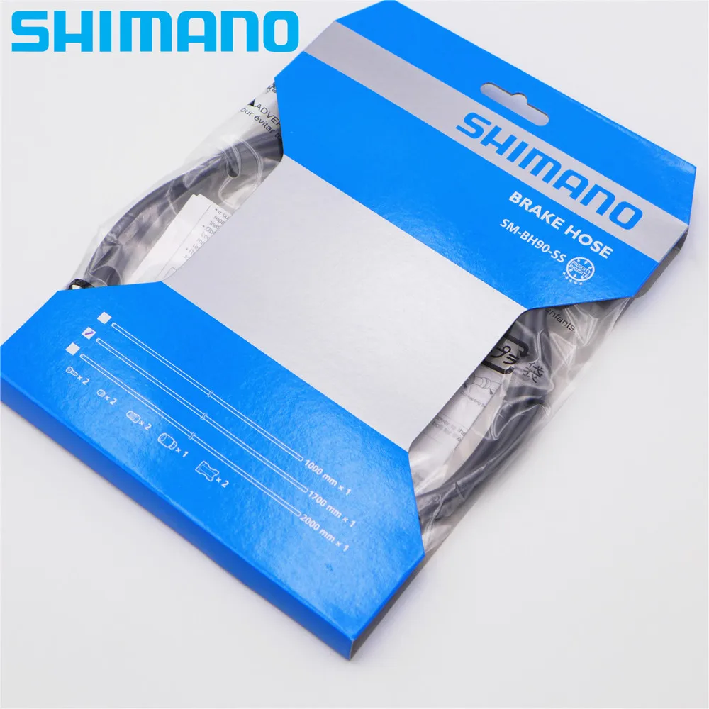 SHIMANO SM BH90 SBM/SS MTB тормозной шланг комплект 1000/1700 мм длина SM-BH90-SBM BH90-SS