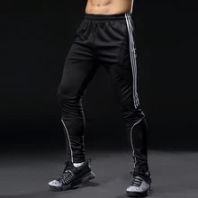 Мужские штаны для бега с карманом на молнии, тренировочные брюки, спортивная одежда, спортивные длинные штаны, леггинсы для фитнеса, штаны для спортзала