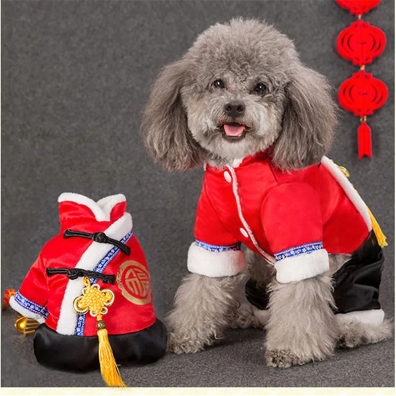 chinese new year dog apparel