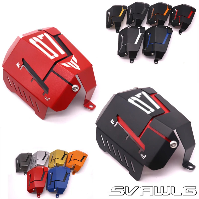

MT07 FZ07 Coolant Recovery Tank Shielding Cover For Yamaha MT-07 FZ-07 MT 07 FZ 07 2014 2015 2016 2017 2018 2019