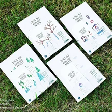 3 конверта+ 6 бумаги/лот креативные сказочные открытки с конвертом поздравительная открытка Обложка Бумажные Конверты Канцтовары Школьные принадлежности