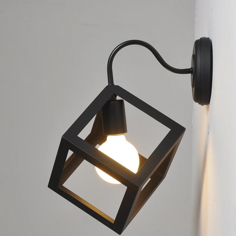 

Free shipping 6020 Loft vintage Industrial style living room wall lamp