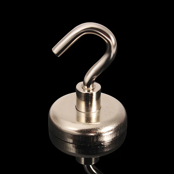 

2015 Direct Selling Promotion Iman Neodimio Imanes Neodymium Magnets N35 36x46mm Hook Pot Magnet Strong Neodymium Salvage Tool