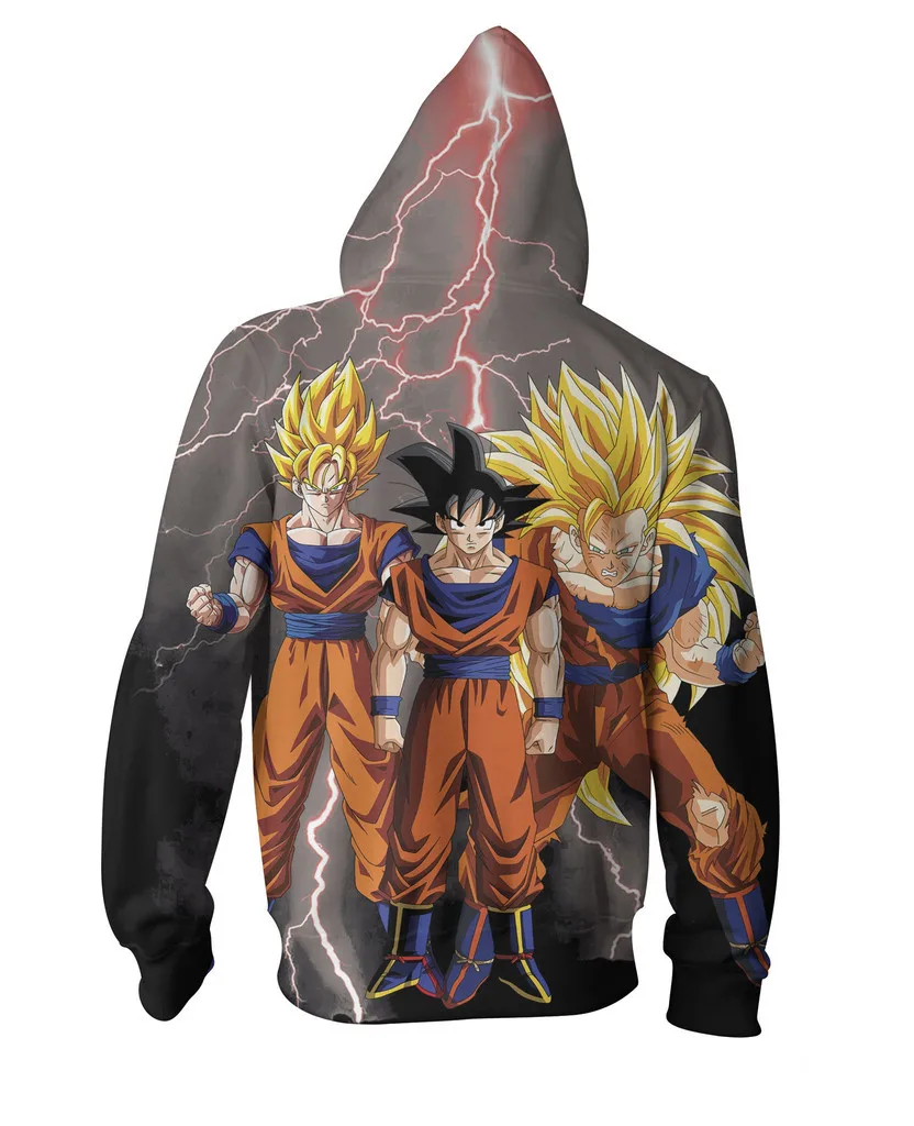 Dragon Ball Z Sleeveless Hoodie - Free Shipping