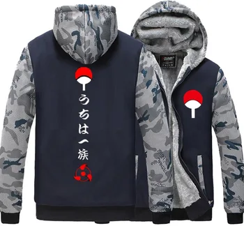 

New Design Anime Naruto Uchiha Sharingan NARUTO Uchiha family cosplay fleece costume hoodie jacket coat