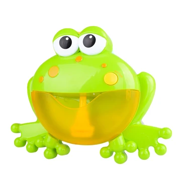 

Baby Bath Bubble Machine Bathroom Accessories Sets Big Frogs Automatic Bubble Maker Blower Music Maker Bathtub Soap Machine